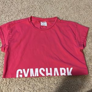 Gymshark Crop Shirt, SIZE: S